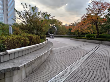 Rest area 4 at the Tokyo Metropolitan Government Building Fureai Mall, Tokyo Metropolitan Government Building Station