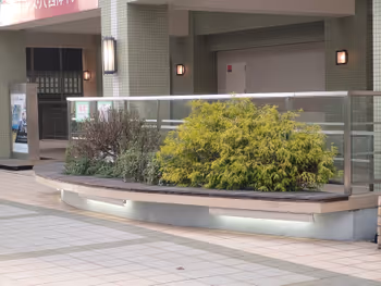 Rest area in front of Seishin-Chuo Station Fitness Club Co・S・Pa, part 2