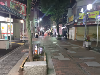 가와구치역 키 몰 시청 거리 쪽 휴식 장소 그 1