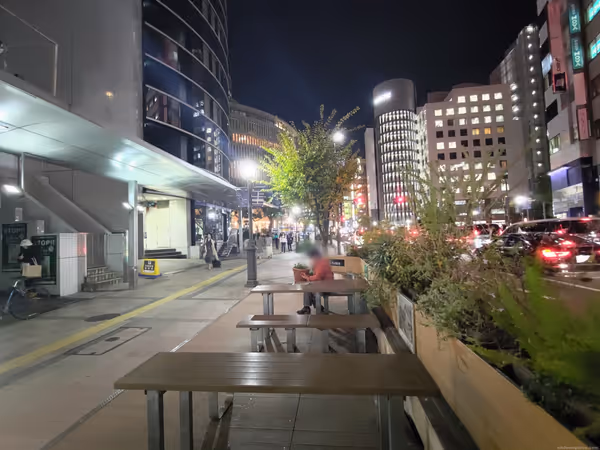 Photo of Sannomiya・Hanatokei-mae Station | KOBE Parklet Flower Road Near | Rest Spot 2