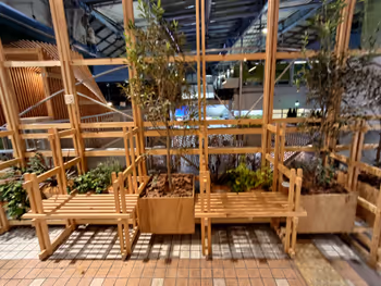 고베 산노미야역 삼F 스트리트 WEST의 휴식 공간 6