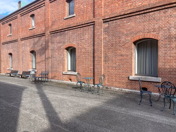 Photo of East Maizuru Station | Maizuru Red Brick Park, Between Buildings 2 and 3 | Rest Spot 3