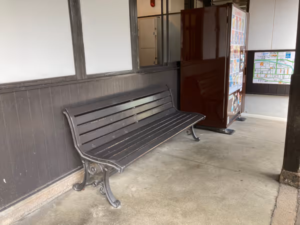 Photo of Takeda Station | Next to the Main Exit | Rest Spot 2