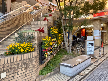 Photo of Settsu-Motoyama Station | North Exit Rotary Near | Rest Spot 2