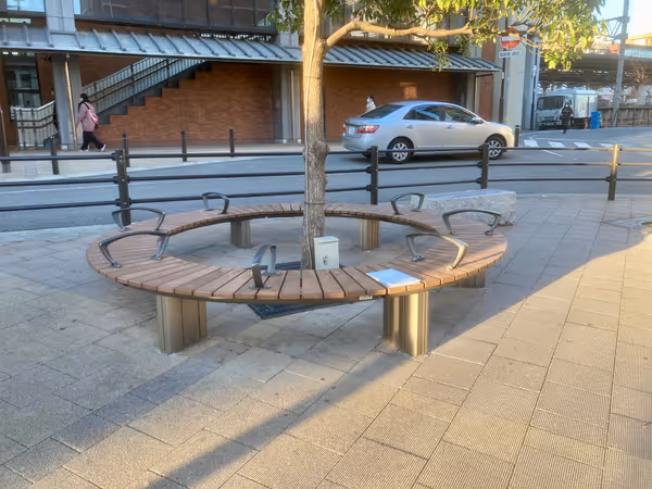 Photo of Settsu-Motoyama Station | South Exit Rotary Near | Rest Spot 3