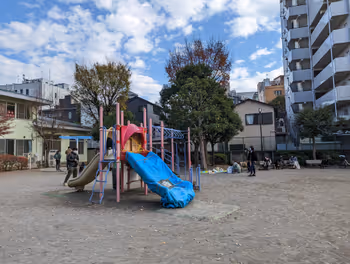 高津駅溝口南公園の休憩場所その3