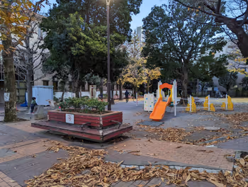 Rest Area in Waseda-dori Park near Koenji Station, Part 1