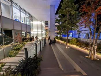 渋谷駅渋谷パルコ4F PARKの休憩場所その1