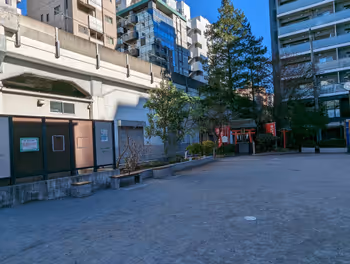 岩本町駅佐久間公園の休憩場所その3