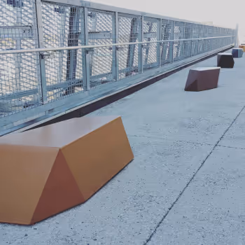 Rest area on the terrace of Tokorozawa Sakura Town near Higashi-Tokorozawa Station, Part 2