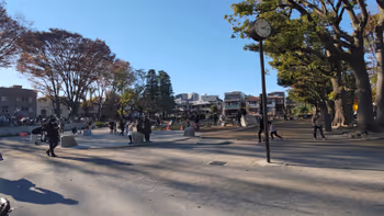 板橋区役所前駅板橋こども動物園付近の休憩場所その2