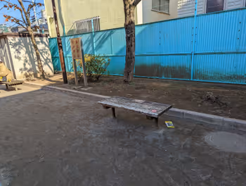 中延站东中延公园(ブーブー公园)的休息场所之四