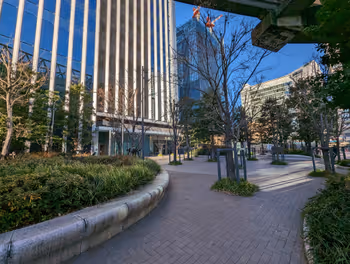 Rest area in Mita Station Msb Garden, Part 1