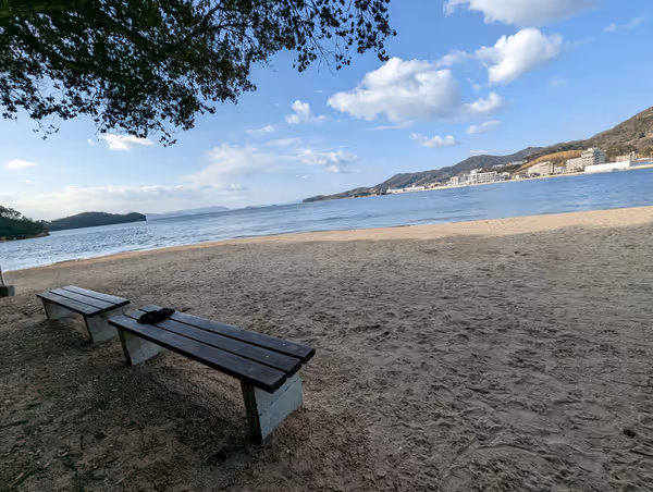 エンジェルロード 砂浜の写真2