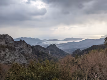 四望頂の休憩場所その2