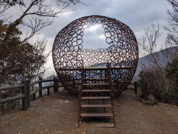 四望頂の休憩場所その3