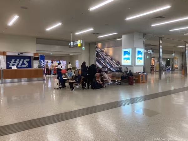 Photo of Naha Airport Station | Naha Airport 1F Domestic Arrivals Gate A Near | Rest Spot 2