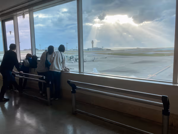 Photo of Naha Airport Station | Naha Airport 4th Floor Observation Deck | Rest Spot 1