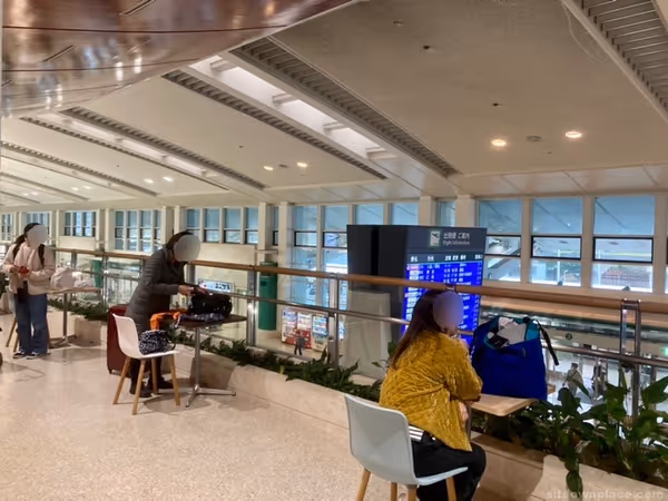 Photo of Naha Airport Station | Naha Airport, 4th Floor Observation Deck Opposite | Rest Spot 2