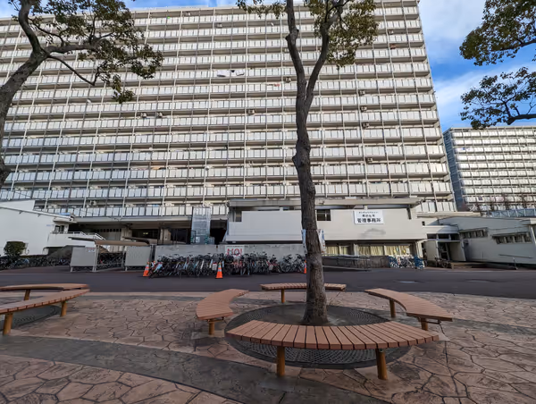 公社南砂住宅4号棟前の写真2