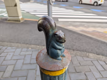 東陽町駅南砂緑道公園入口の休憩場所その4