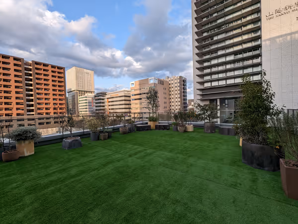 Photo of Okayama Station | Mori no Machi Grace - Morinomachi Plaza Rooftop | Rest Spot 4