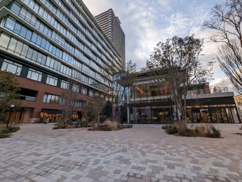Rest area on the rooftop of Morino-Machi Plaza, Okayama Station, Mori no Machi Grace, part 1
