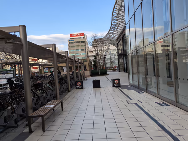 岡山駅南地下道入口の写真3