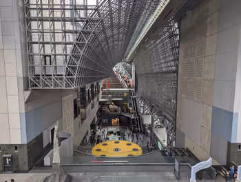 京都駅京都駅ビル 東広場の休憩場所その4