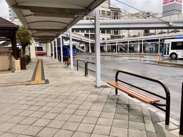 Photo of Shimonoseki Station | East Exit 1st Floor Bus Stop Near | Rest Spot 1