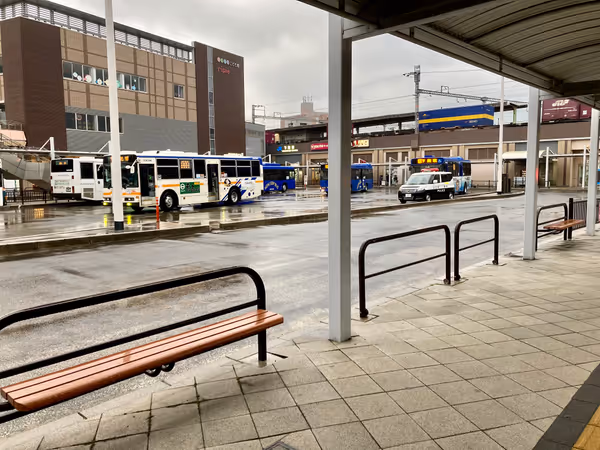 Photo of Shimonoseki Station | East Exit 1st Floor Bus Stop Near | Rest Spot 4