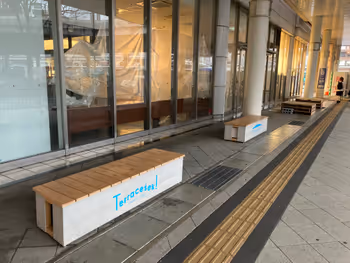 Photo of Shimonoseki Station | 1st Floor, in front of the station building RIPIE | Rest Spot 2