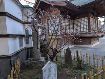 目黑站大鳥神社的休息地點其四