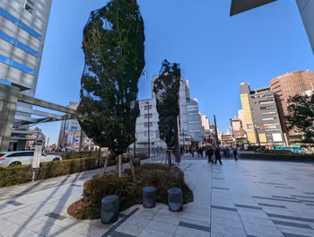 Rest Area along Hanabusa-yama-dori, Meguro Central Square, Meguro Station Part 1