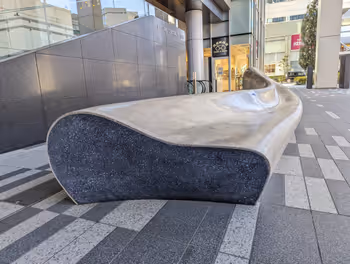 目黑站目黑中央广场 文化广场的休息场所其3