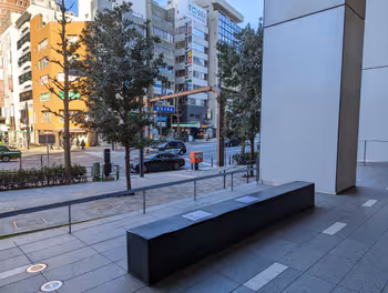 目黑站目黑中央广场 文化广场的休息场所其4