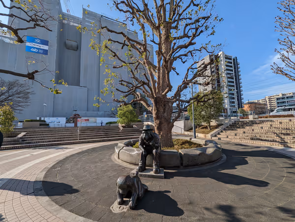 Photo of Higashi-Kawaguchi Station | South Exit Station | Plaza | Rest Spot 1