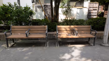 藏前站御藏前公园的休息场所4