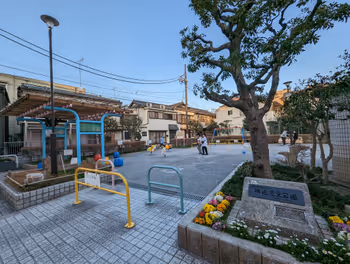 자시키 역 자시키 어린이 공원의 휴식 장소 그 1