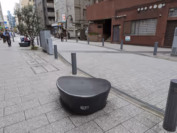 京急蒲田站逆川通的休息場所 其5