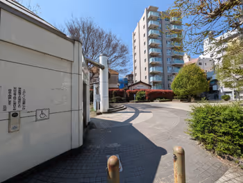 立川南駅柴崎中央公園の休憩場所その4