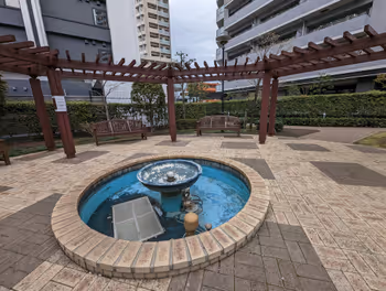 京急蒲田駅蒲三アイリス児童公園の休憩場所その4