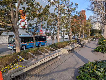 Rest area at Nissay Aroma Square, Kamata Station, part 5