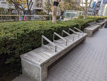 Rest area at Nissay Aroma Square, Kamata Station, part 4