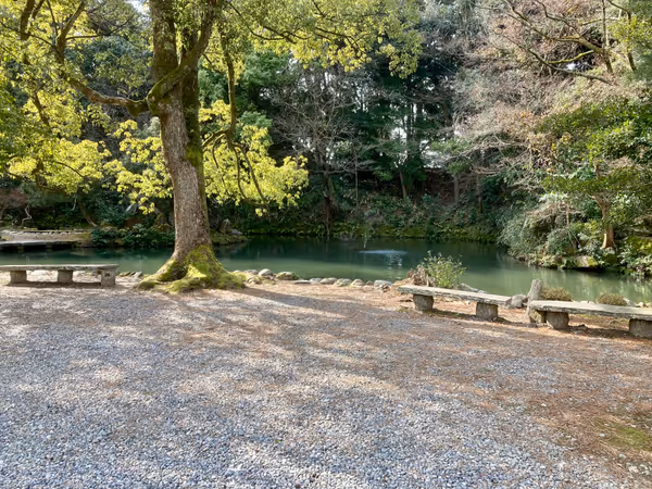 Photo of Hokutetsu Kanazawa Station | Oyama Shrine Garden Area | Rest Spot 2