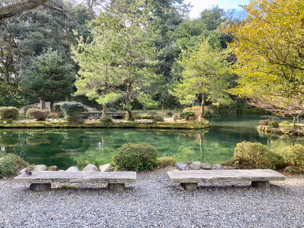 Photo of Hokutetsu Kanazawa Station | Oyama Shrine Garden Area | Rest Spot 1