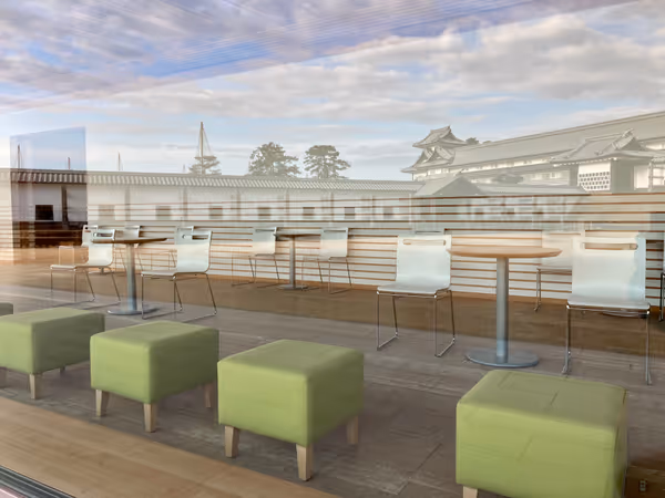 金沢城公園 鶴の丸休憩所の写真4