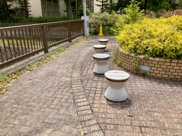 Photo of Nishinomiya-kitaguchi Station | Baseball Stadium Bridge (South Side) | Rest Spot 1