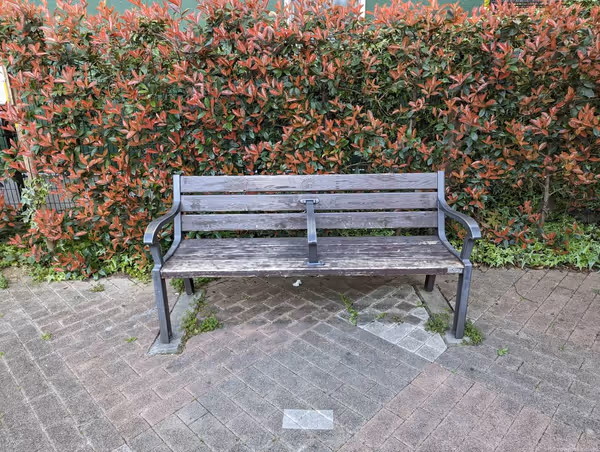Photo of Ekoda Station | Onda-dori Plaza Green Space | Rest Spot 2