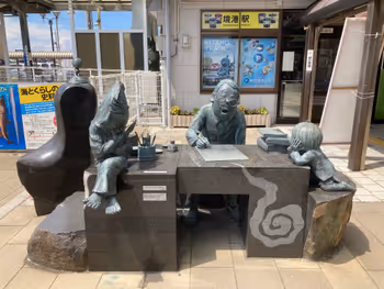 Photo of Sakaiminato Station | inside the station near the ticket gates | Rest Spot 2